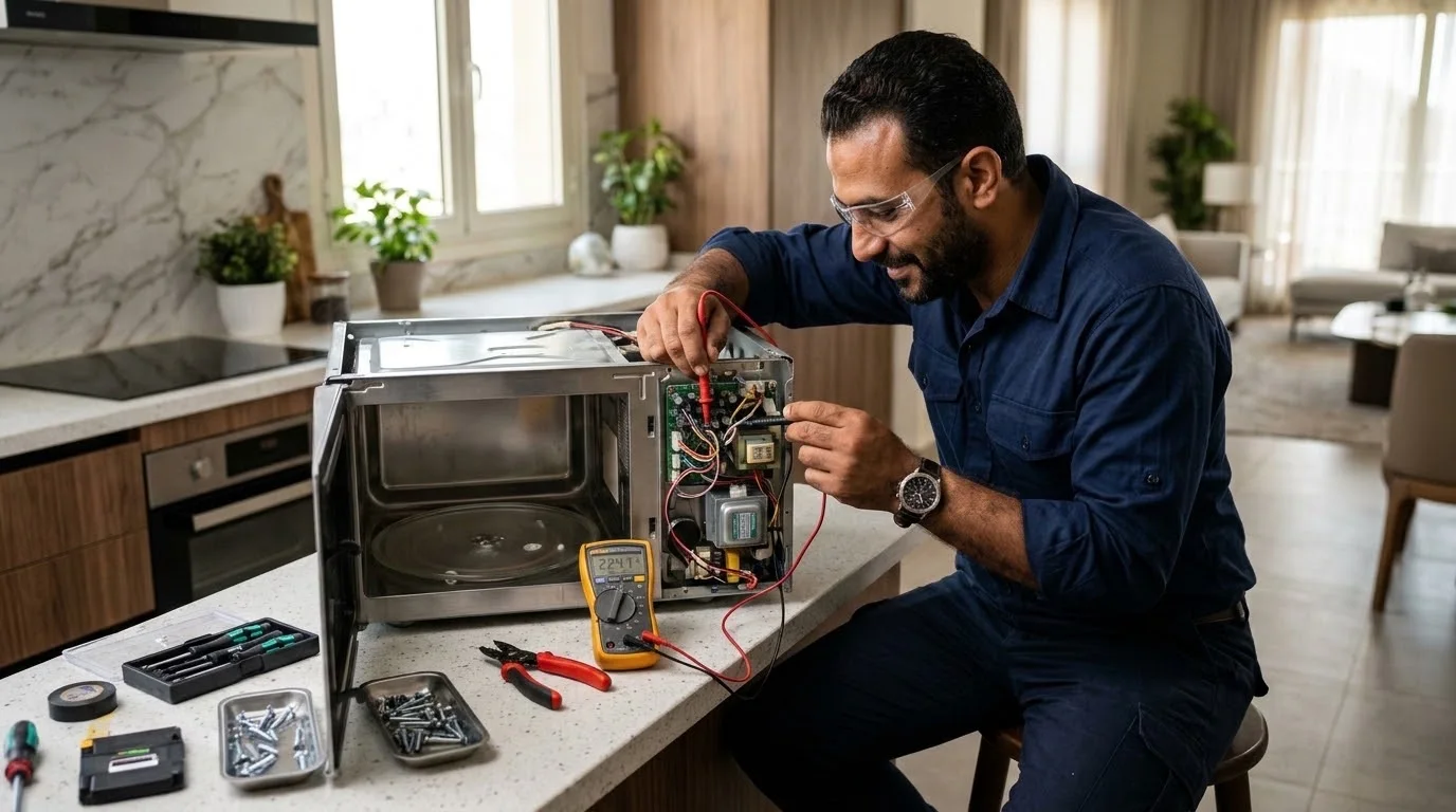 مهندس صيانة وتصليح ميكروويف جاك وبيكو في التجمع الخامس والمعادي